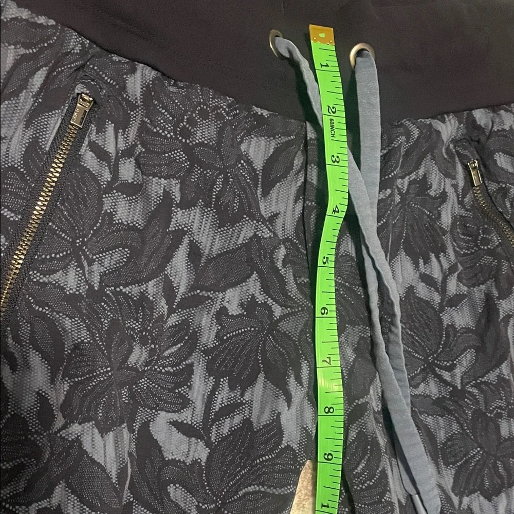 Athleta Navy Floral Joggers